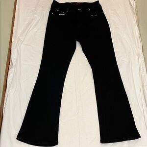 Black Straight Leg Women's Jeans